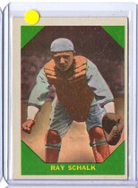 1960 Fleer Base Set #56 Ray Schalk