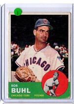 1963 Topps Base Set #175 Bob Buhl