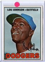 1967 Topps Base Set #410 Lou Johnson