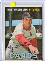 1967 Topps Base Set #92 Ray Washburn