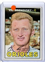 1967 Topps Base Set #163 Vic Roznovsky