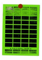 1975 Topps Base Set #NNO Unused Scratch Off Game Card