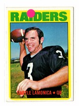 1972 Topps Base Set #169 Daryle Lamonica