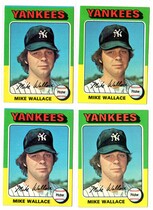 1975 Topps Base Set #401 Mike Wallace