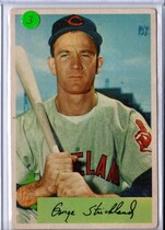 1954 Bowman Base Set #36 George Strickland