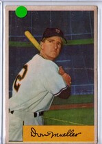 1954 Bowman Base Set #73 Don Mueller