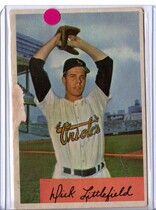 1954 Bowman Base Set #213 Dick Littlefield