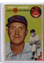 1954 Topps Base Set #160 Ralph Kress