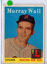 1958 Topps Base Set #410 Murray Wall