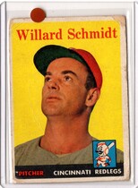 1958 Topps Base Set #214 Willard Schmidt