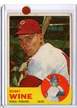 1963 Topps Base Set #71 Bobby Wine