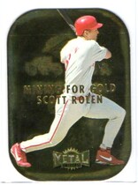 1997 Metal Universe Mining for Gold #9 Scott Rolen