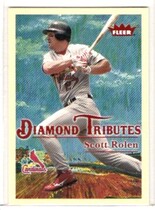 2005 Fleer Tradition Diamond Tributes #20DT Scott Rolen