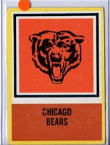 1967 Philadelphia Base Set #36 Bears Logo