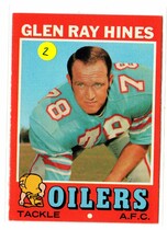 1971 Topps Base Set #219 Glen Ray Hines