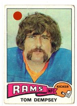 1975 Topps Base Set #163 Tom Dempsey