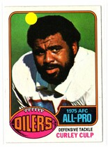 1976 Topps Base Set #40 Curley Culp