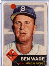 1953 Topps Base Set #4 Ben Wade