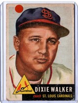 1953 Topps Base Set #190 Dixie Walker