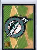 1995 Pacific Prisms Team Logo #19 Florida Marlins