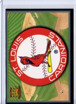 1995 Pacific Prisms Team Logo #26 St. Louis Cardinals