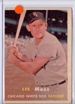 1957 Topps Base Set #213 Les Moss