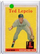 1958 Topps Base Set #29 Ted Lepcio
