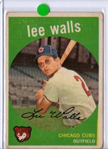 1959 Topps Base Set #105 Lee Walls