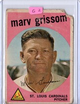 1959 Topps Base Set #243 Marv Grissom
