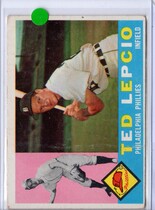 1960 Topps Base Set #97 Ted Lepcio