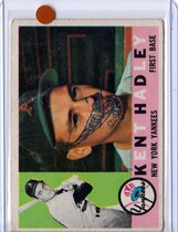 1960 Topps Base Set #102 Kent Hadley