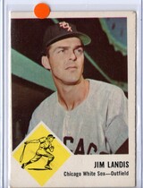 1963 Fleer Base Set #10 Jim Landis