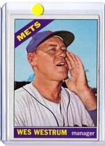1966 Topps Base Set #341 Wes Westrum
