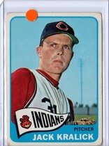 1965 Topps Base Set #535 Jack Kralick