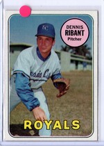1969 Topps Base Set #463 Dennis Ribant