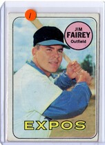 1969 Topps Base Set #117 Jim Fairey