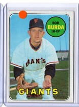 1969 Topps Base Set #392 Bob Burda