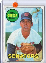 1969 Topps Base Set #406 Phil Ortega