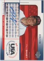 2004 Upper Deck USA Baseball 25th Anniversary Signatures Blue Ink #SHU Paul Shuey