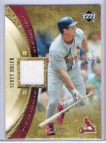 2005 Upper Deck Artifacts MLB Apparel #MLB-SR Scott Rolen