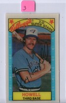 1979 Kelloggs Base Set #54 Roy Howell