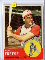 1963 Topps Base Set #133 Gene Freese
