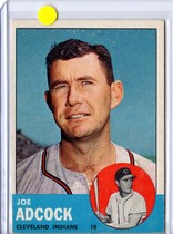 1963 Topps Base Set #170 Joe Adcock