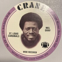 1976 Crane Discs #11 Mel Gray