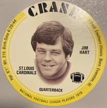 1976 Crane Discs #15 Jim Hart