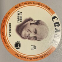 1976 Crane Discs #22 Jim Otis