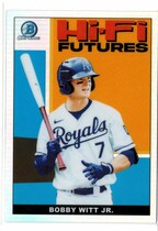 2022 Bowman Chrome Hi-Fi Futures #HIFI-5 Bobby Witt Jr.