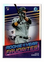 2022 Bowman Chrome Rookie of the Year Favorites #ROYF-10 Gavin Sheets