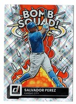 2022 Donruss Bomb Squad Diamond #1 Salvador Perez