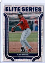 2022 Donruss Elite Series Vector #ES-6 Jose Ramirez